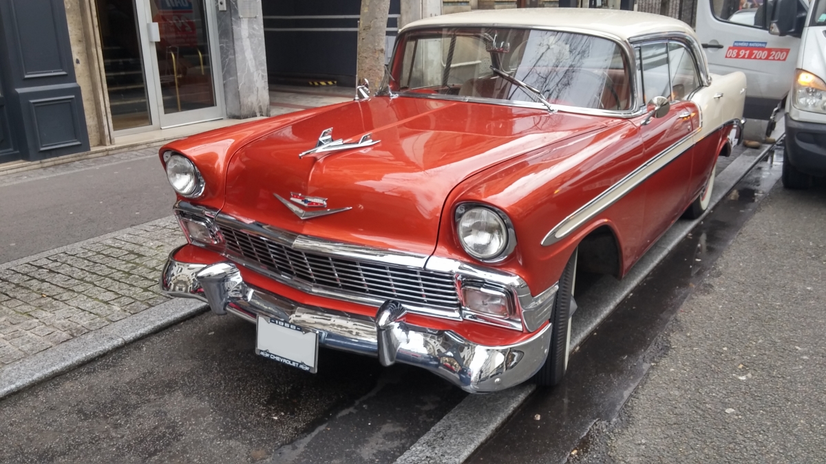 Vue dans la rue : Chevrolet Bel Air
