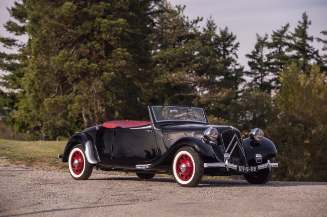 Vente Artcurial de Retromobile : la Collection Trigano et autres Citroën