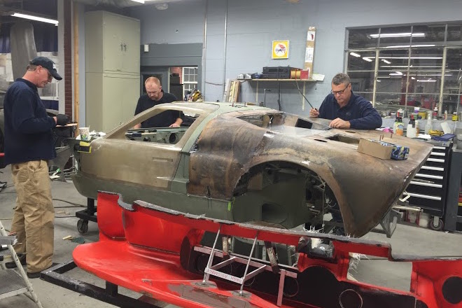 La plus mythique des Ford GT 40 en restauration