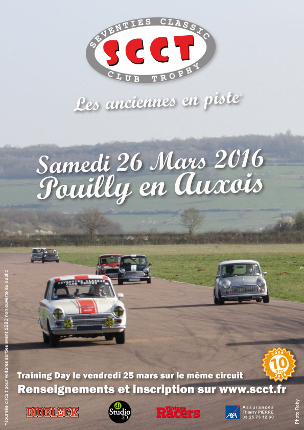 Votre ancienne sur circuit : le SCCT à Pouilly en Auxois