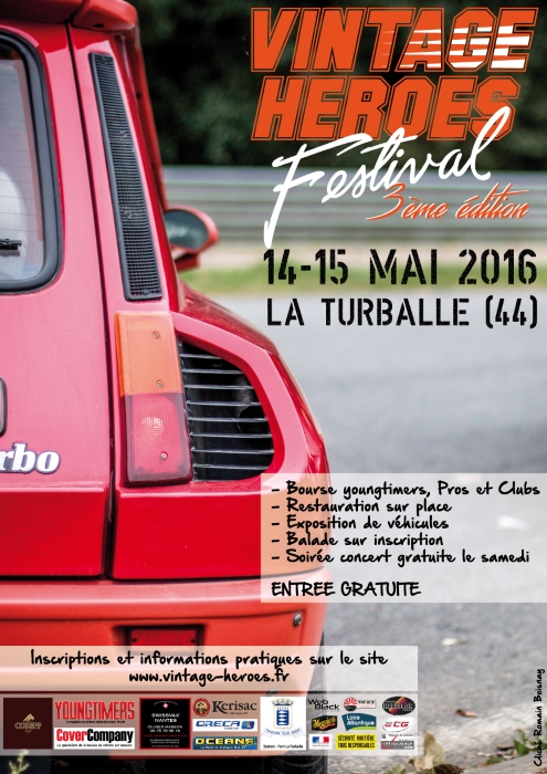 Vintage Heroes 2016 : cap à l&rsquo;Ouest pour les Youngtimers