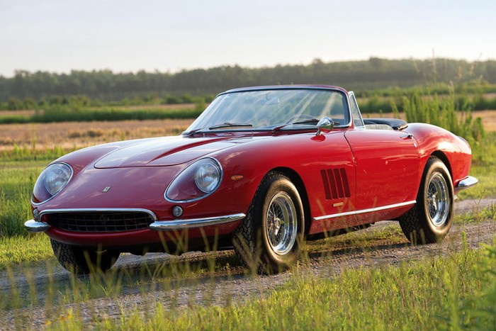 Voitures anciennes les plus chères Ferrari 275 GTB4 NART Spider-