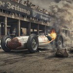 silver arrow nurburgring-